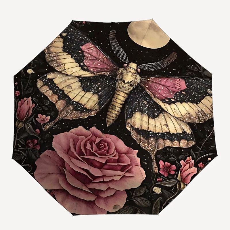 1pc Butterfly RoseOpen/Close Umbrella-Windproof, Compact Travel Umbrella, Sturdy 8-Rib Shaft, Outdoor Accessory, 1052
1pc Butterfly RoseOpen/Close Umbrella-Windproof, Compact Travel Umbrella, Sturdy 8-Rib Shaft, Outdoor Accessory, 1052