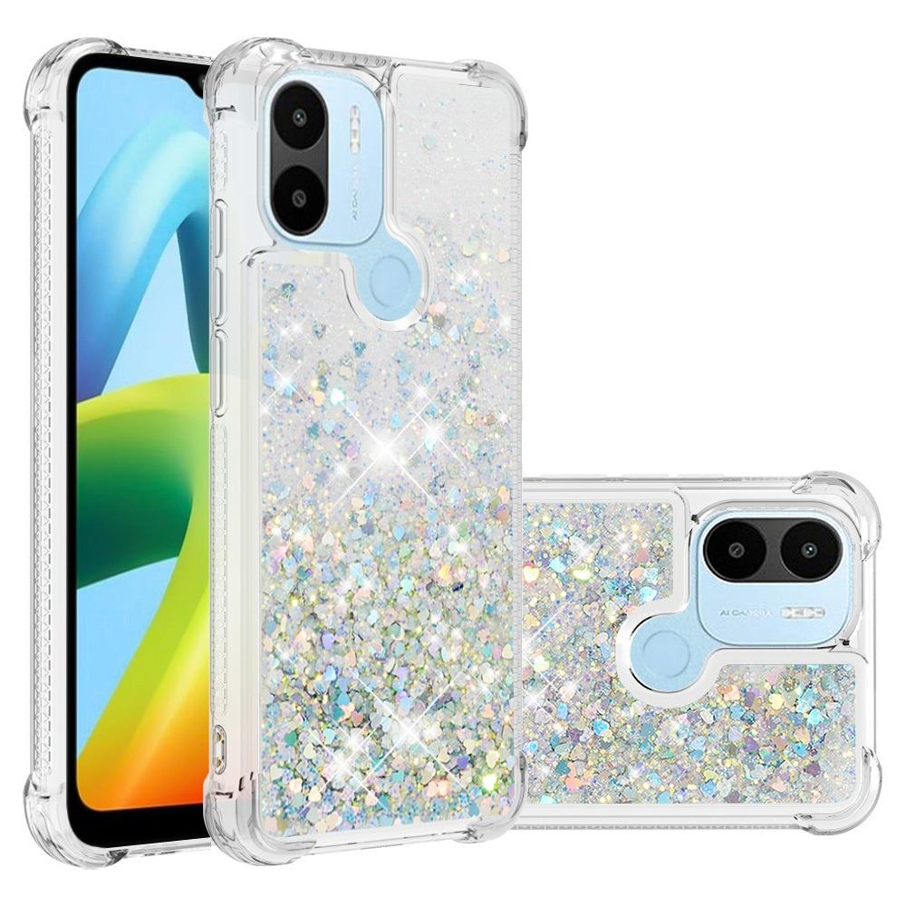 For Xiaomi Redmi A1 4G/A2 4G/A1+ 4G/A2+ 4G/Poco C50 4G TPU Case Glitter Quicksand Shockproof Phone Back Cover Silver/Hearts
For Xiaomi Redmi A1 4G/A2 4G/A1+ 4G/A2+ 4G/Poco C50 4G TPU Case Glitter Quicksand Shockproof Phone Back Cover Silver/Hearts