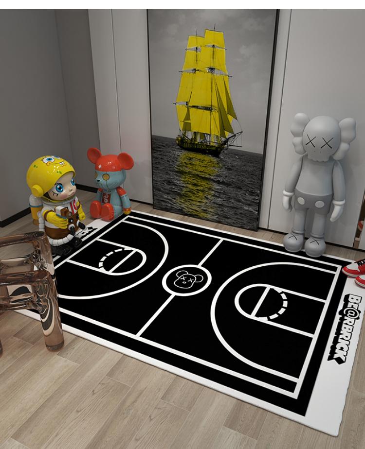 Basketball Court Carpet Anti Slip Living Room Sofa Mat Easy To Clean Dirt Resistant Foot Mat Home Decor 80*120cm
Basketball Court Carpet Anti Slip Living Room Sofa Mat Easy To Clean Dirt Resistant Foot Mat Home Decor 80*120cm
