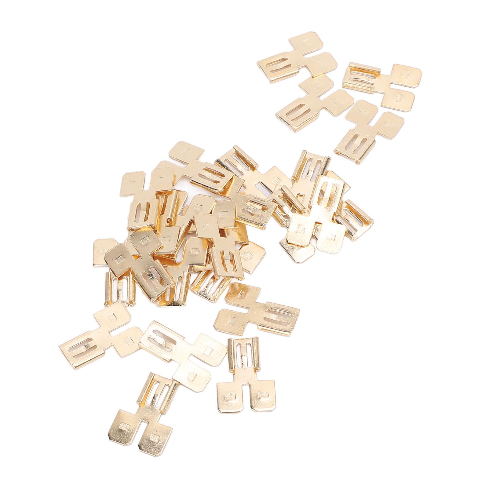 Double Piggyback Spade Connector Set Quick Disconnect Non Insulated Car Electrical 2 Way Wire Terminals Adapter Brass
Double Piggyback Spade Connector Set Quick Disconnect Non Insulated Car Electrical 2 Way Wire Terminals Adapter Brass