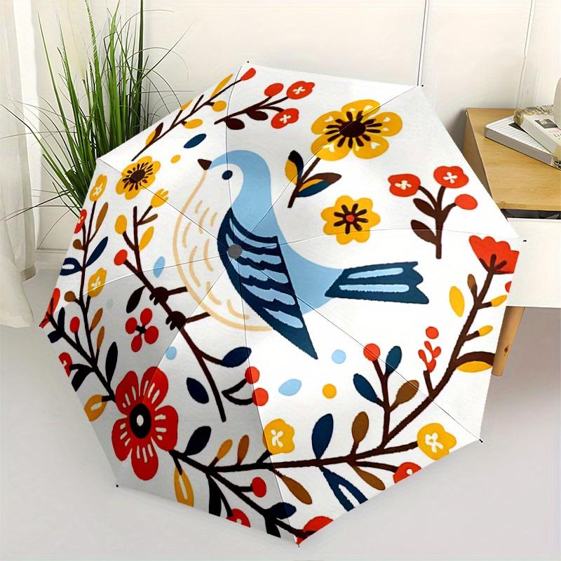 1pc Blue Swallow Automatic Opening and Closing Folding - A Good Choice for Gifts, Fashionable and Convenient Umbrella With Cute Cartoon Character
1pc Blue Swallow Automatic Opening and Closing Folding - A Good Choice for Gifts, Fashionable and Convenient Umbrella With Cute Cartoon Character