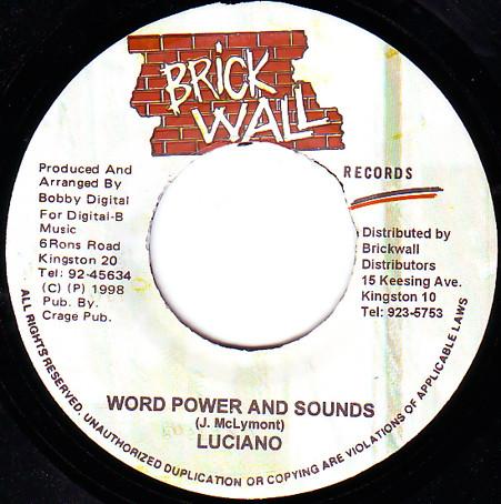 7-дюймовая пластинка LUCIANO / SINGING MELODY - Word Power And Sounds / Money Love none Brickwall Recor 1998 Ямайка Регги, Ска и Даб Б/У
7-дюймовая пластинка LUCIANO / SINGING MELODY - Word Power And Sounds / Money Love none Brickwall Recor 1998 Ямайка Регги, Ска и Даб Б/У