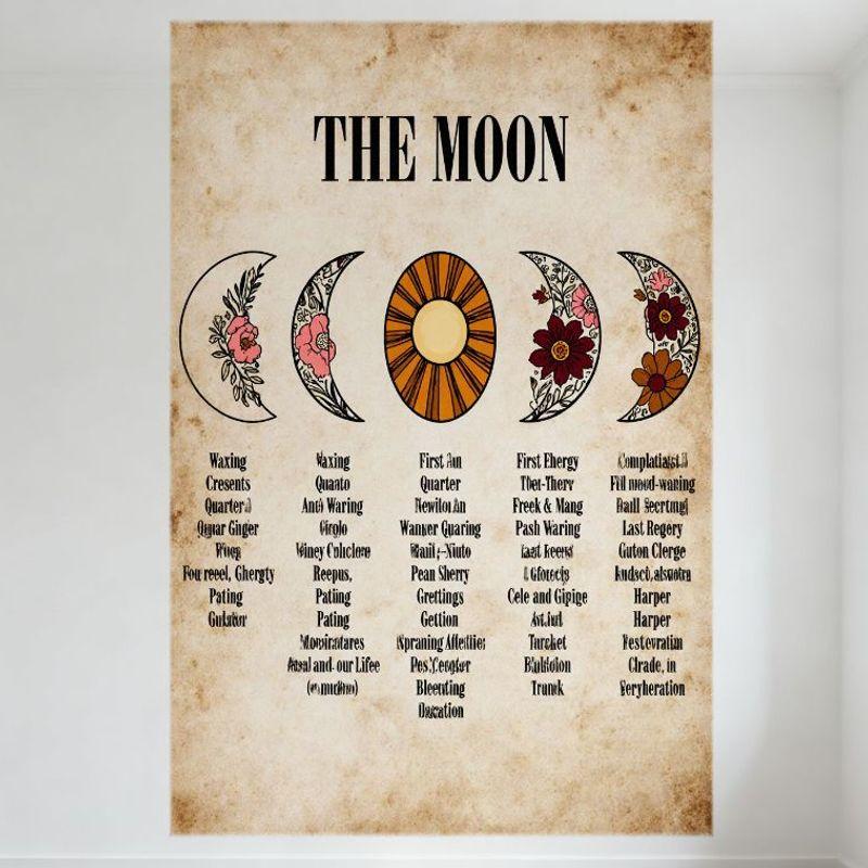 Vintage The Moon Phases Metal Tin Sign with Floral Art - Educational Bohemian Folk - Art Poster for Home Bar Cafe Man Cave Decor 20x30cm(7.8x11.8inch)
Vintage The Moon Phases Metal Tin Sign with Floral Art - Educational Bohemian Folk - Art Poster for Home Bar Cafe Man Cave Decor 20x30cm(7.8x11.8inch)