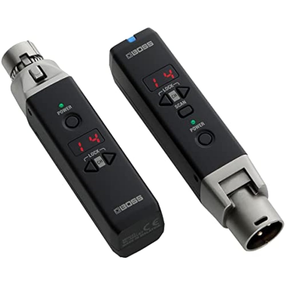 BOSS WL-30XLR wireless system, easy setup, wireless dynamic microphone, transmission range of up ...
BOSS WL-30XLR wireless system, easy setup, wireless dynamic microphone, transmission range of up ...