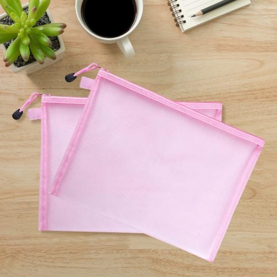 Многофункциональная нейлоновая сетчатая сумка с ремешком на молнии, прозрачная кисточка для макияжа, дорожная сумка-органайзер, пенал