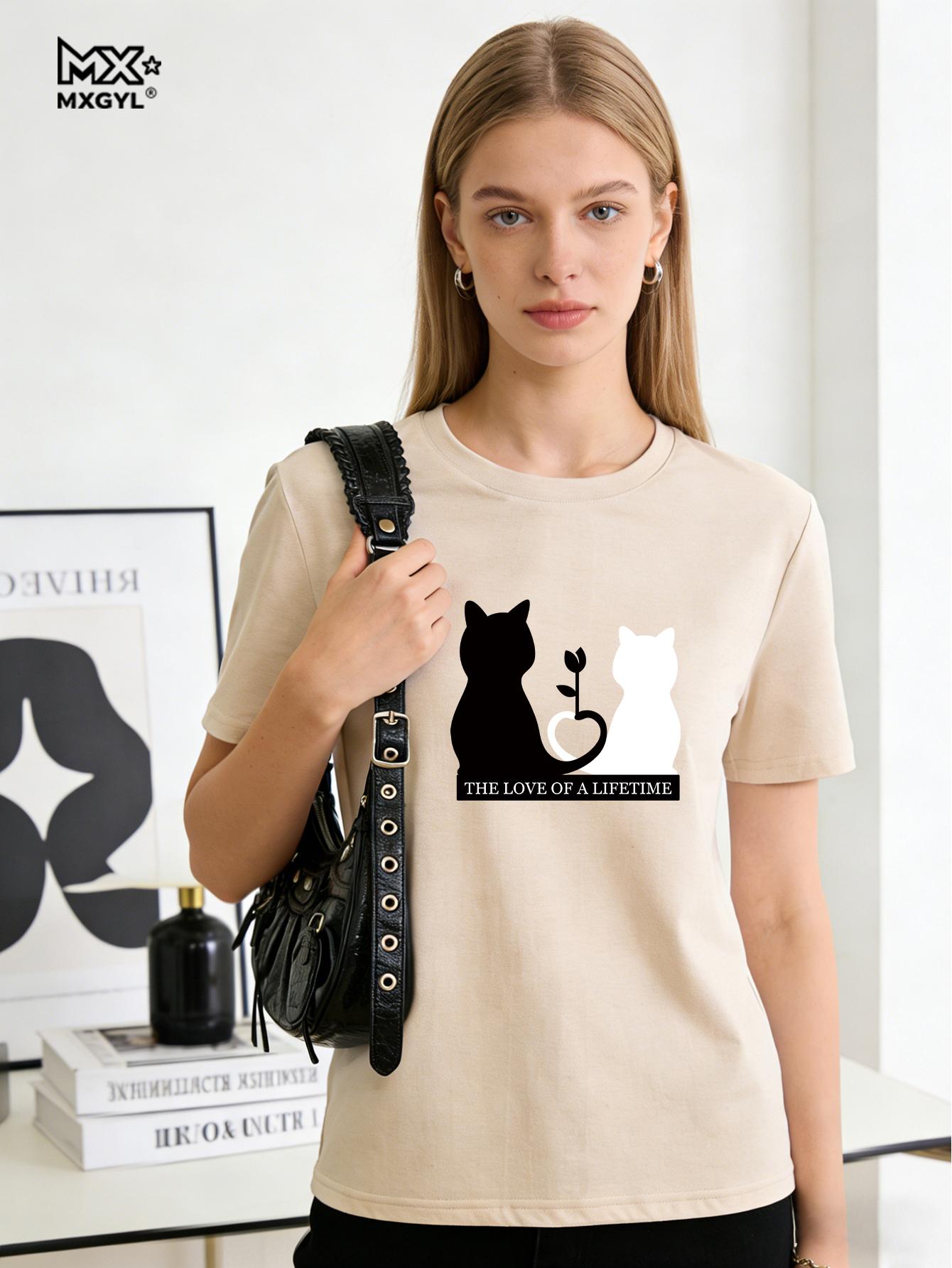 New Print T Fashion 3D Cat Lovely Trend Cute Women s Clothing Short Sleeve Clothes Summer T-shirts Ladies Female Graphic Tee 5xl бежевий
New Print T Fashion 3D Cat Lovely Trend Cute Women s Clothing Short Sleeve Clothes Summer T-shirts Ladies Female Graphic Tee 5xl бежевий