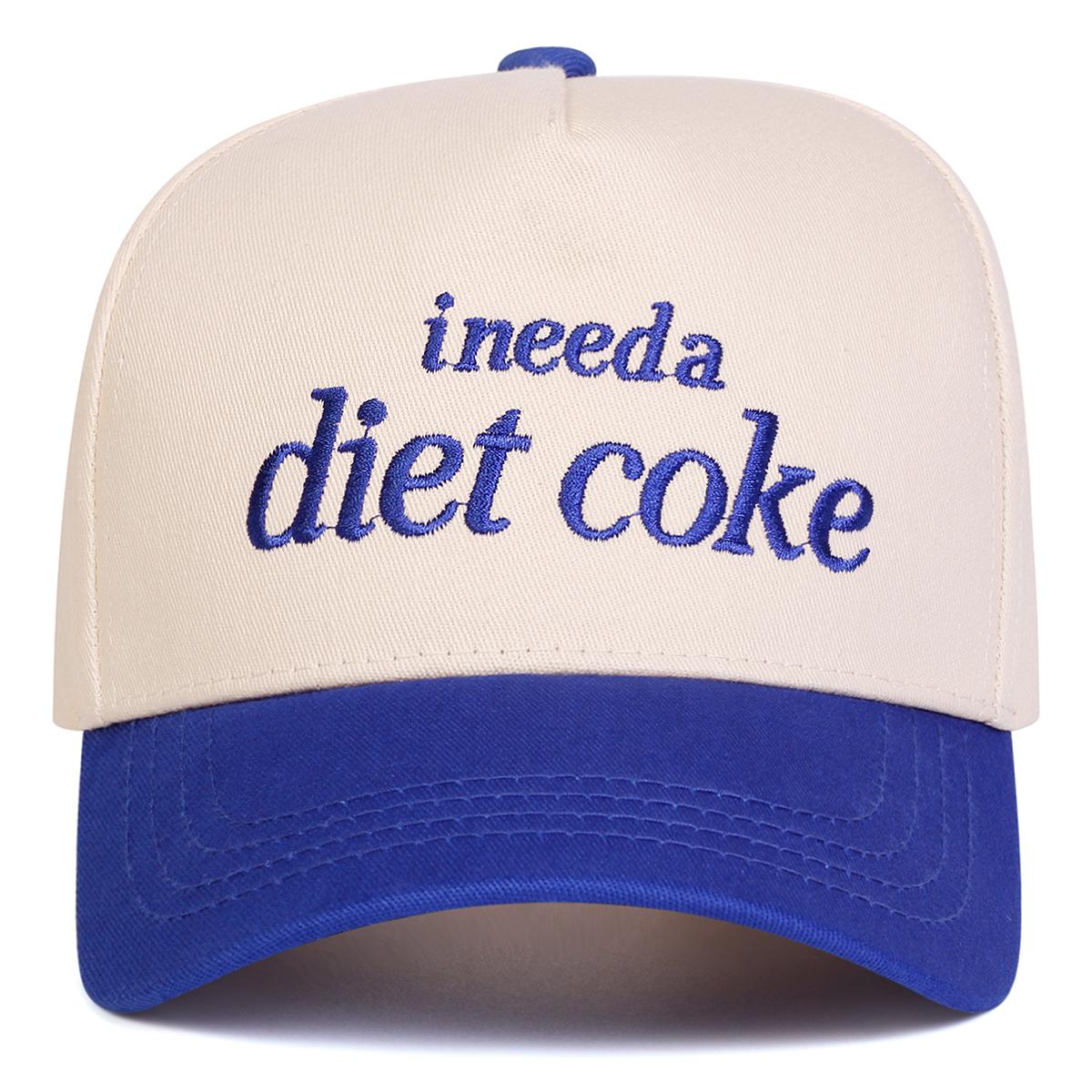 Unisex INEED A DIET COKE Letter Embroidery Baseball Caps Spring Autumn Outdoor Adjustable Casual Hats Sunscreen Hat Sports Cap синий
Unisex INEED A DIET COKE Letter Embroidery Baseball Caps Spring Autumn Outdoor Adjustable Casual Hats Sunscreen Hat Sports Cap синий