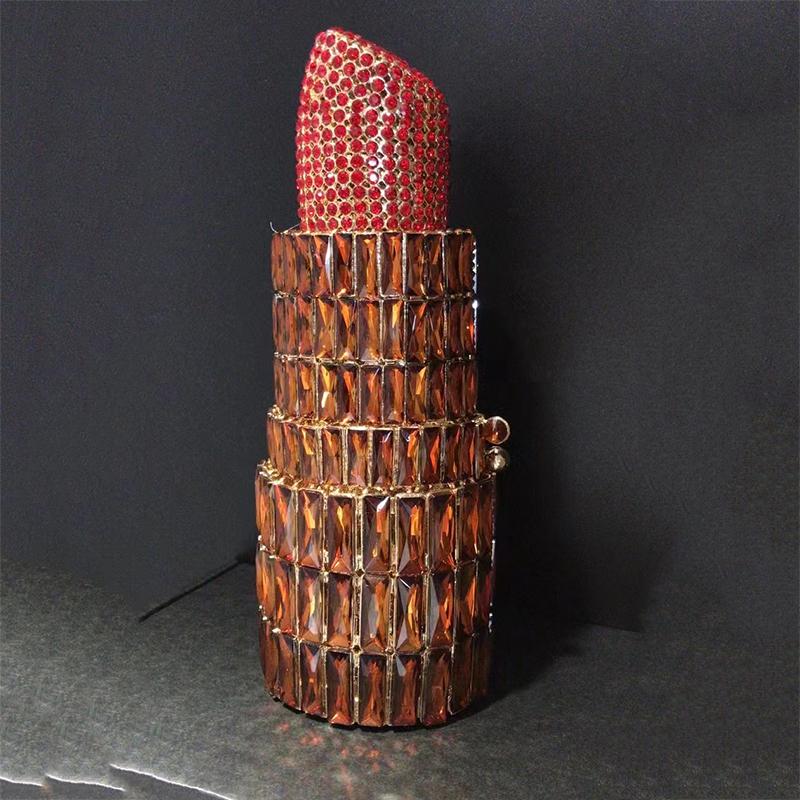 IN STOCK Lipstick Fushcia Glass Dark Pink Crystal Clutch Bags Evening Shoulder Purses And Handbags Best Selling Lady Party Prom 22cmX8.5cmX8.5cm
IN STOCK Lipstick Fushcia Glass Dark Pink Crystal Clutch Bags Evening Shoulder Purses And Handbags Best Selling Lady Party Prom 22cmX8.5cmX8.5cm