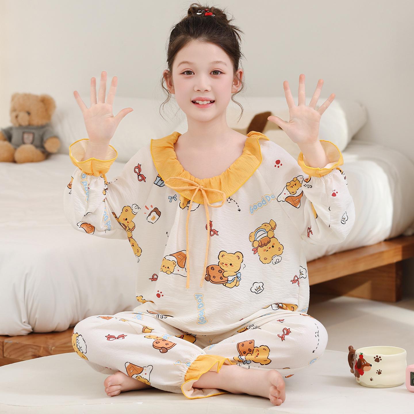 Girls Spring Pajamas Set - Long Sleeve, Pant, Cloud Cotton, Cartoon Design, Medium & Large Sizes, Cute & Cozy Homewear Size 12
Girls Spring Pajamas Set - Long Sleeve, Pant, Cloud Cotton, Cartoon Design, Medium & Large Sizes, Cute & Cozy Homewear Size 12