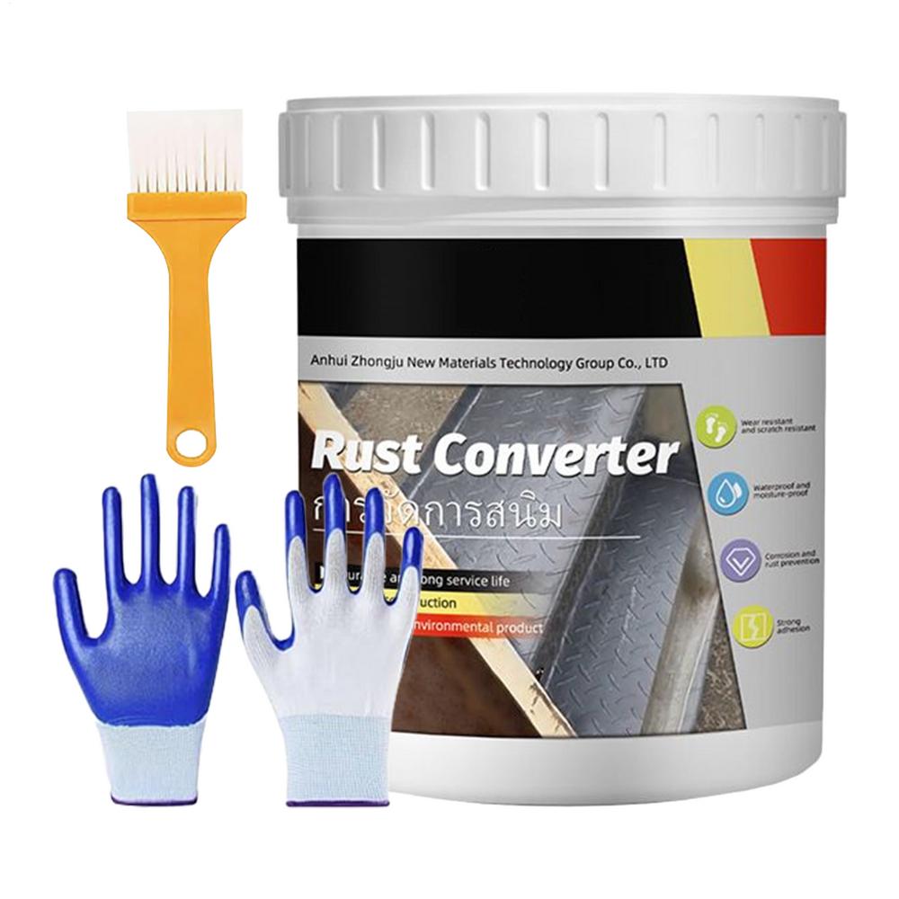 Rust Converter Paint 300g Rust Inhibitor Protective Primer Dissolver Long-Lasting Coating For Automotive Truck Boat Trailer сірий
Rust Converter Paint 300g Rust Inhibitor Protective Primer Dissolver Long-Lasting Coating For Automotive Truck Boat Trailer сірий