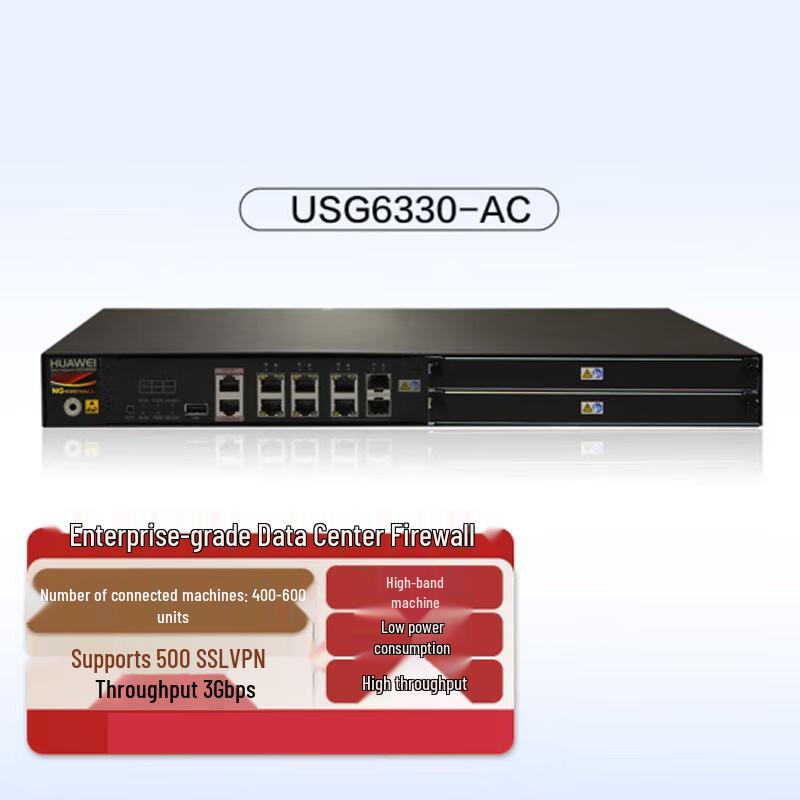Huawei USG6360-AC Enterprise Data Center Firewall
Huawei USG6360-AC Enterprise Data Center Firewall