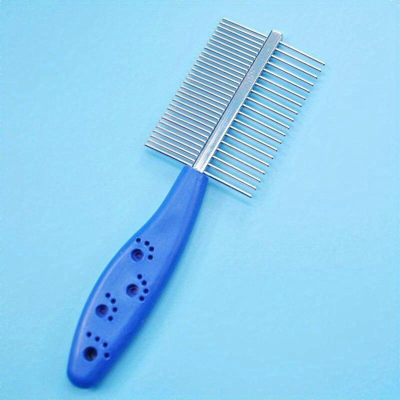 Двусторонняя расческа для собак, щетка для удаления волос, расческа от блох, товары для домашних животных, товары для ухода за шерстью, расческа с мелкими зубьями, инструмент для чистки собак, щетка от вшей 1pc синий
Двусторонняя расческа для собак, щетка для удаления волос, расческа от блох, товары для домашних животных, товары для ухода за шерстью, расческа с мелкими зубьями, инструмент для чистки собак, щетка от вшей 1pc синий