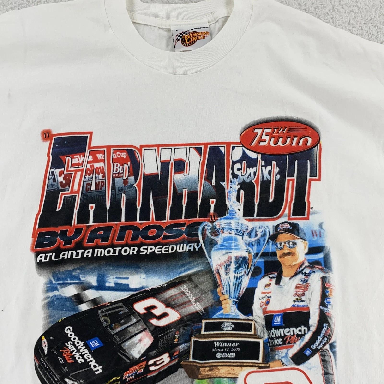 Vintage Dale Earnhardt NASCAR Shirt Large Atlanta Motor Speedway 2000 Tee 90s M
Vintage Dale Earnhardt NASCAR Shirt Large Atlanta Motor Speedway 2000 Tee 90s M