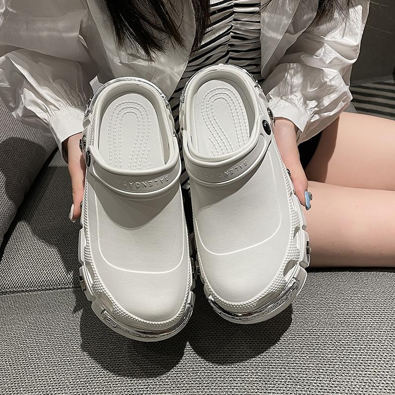 Летняя садовая обувь Hole Shoes Мужские сверхлегкие сандалии EVA Женские сандалии на толстой подошве 36-37 белый
Летняя садовая обувь Hole Shoes Мужские сверхлегкие сандалии EVA Женские сандалии на толстой подошве 36-37 белый