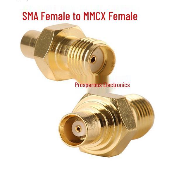 SMA to MMCX Female RF Coaxial Connector
SMA to MMCX Female RF Coaxial Connector