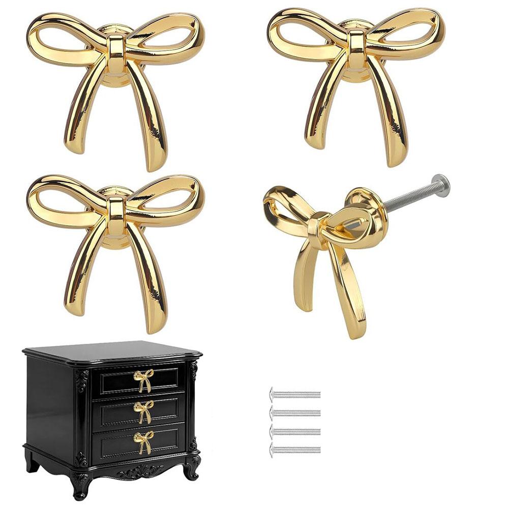 Vintage Bow Cabinet Knobs Decorative Zinc Alloy Drawer Pulls For Furniture Upgrade Decorative Handle Furniture Accessories золотий
Vintage Bow Cabinet Knobs Decorative Zinc Alloy Drawer Pulls For Furniture Upgrade Decorative Handle Furniture Accessories золотий