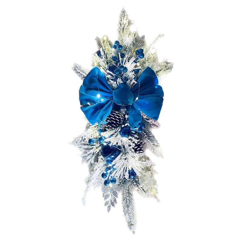 Christmas Swag, Stair Christmas Garland For Stairs, Door, Fireplace, Window, Outdoor Indoor Christmas Decor Easy Install Blue синій
Christmas Swag, Stair Christmas Garland For Stairs, Door, Fireplace, Window, Outdoor Indoor Christmas Decor Easy Install Blue синій