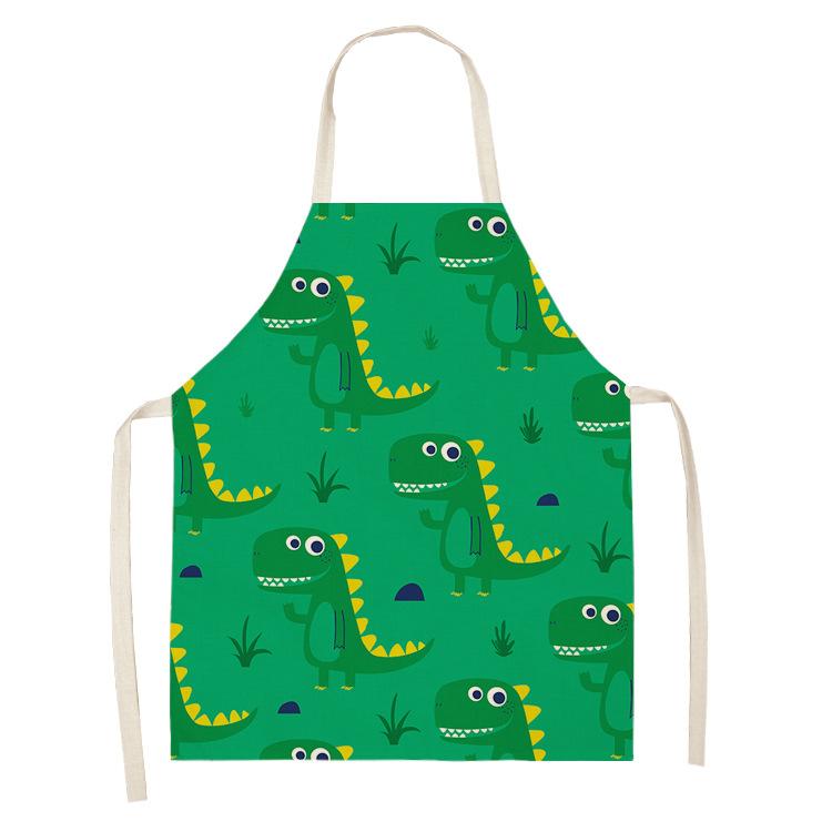 Dinosaur print apron with hanging neck, sleeveless cotton and linen apron, kitchen chores, oil and dirt prevention apron can be 47x38
Dinosaur print apron with hanging neck, sleeveless cotton and linen apron, kitchen chores, oil and dirt prevention apron can be 47x38