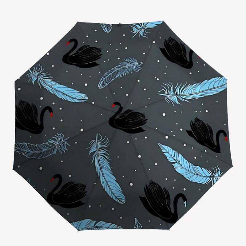 1pc Swan Feathers Automatic Open/close, All-Season Portable Folding Umbrella, Travel, Everyday, Formal Events - Compact Luxury Parasol, Outdoor Access
1pc Swan Feathers Automatic Open/close, All-Season Portable Folding Umbrella, Travel, Everyday, Formal Events - Compact Luxury Parasol, Outdoor Access