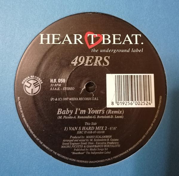 12inch Record 49ERS - Baby, I m Yours (REMIX) HB059 Heartbeat 1997 Italy Dance & Electronica Used
12inch Record 49ERS - Baby, I m Yours (REMIX) HB059 Heartbeat 1997 Italy Dance & Electronica Used