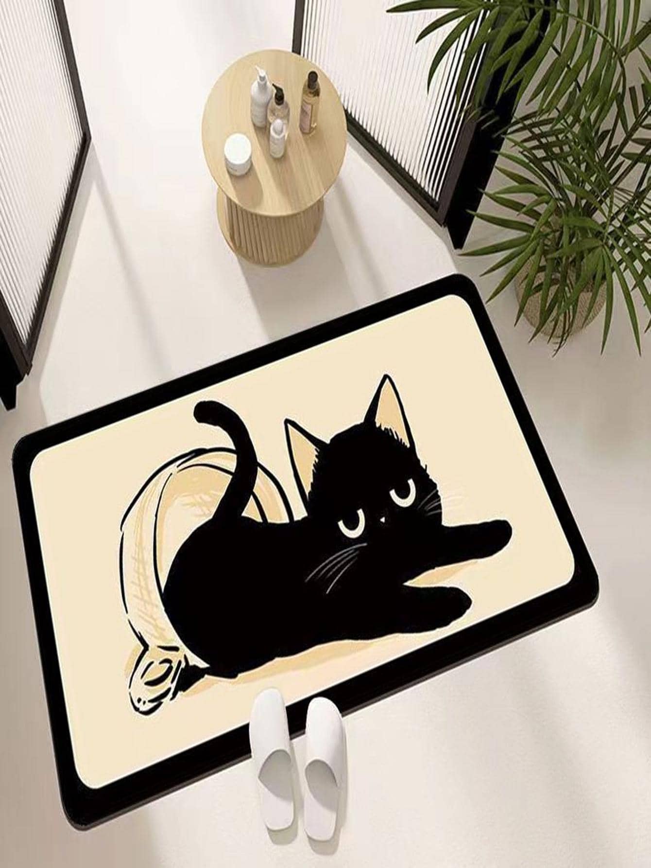 Smart Cat Printed Entrance Door Mat Welcome Floor Decorative Washable Carpet Non-slip Easy To Clean Area Wrinkle-Resistant Rug 40x60cm
Smart Cat Printed Entrance Door Mat Welcome Floor Decorative Washable Carpet Non-slip Easy To Clean Area Wrinkle-Resistant Rug 40x60cm