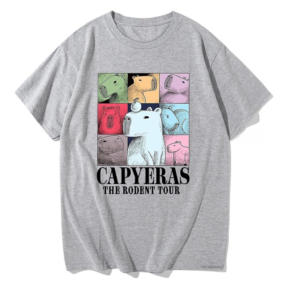 Capybara Color Concert Tour Tshirt Funny UnisexWomen Clothing Harajuku Tshirt Unisex Vintage Kawaii Tops Graphic T Shirts Summer 4XL
Capybara Color Concert Tour Tshirt Funny UnisexWomen Clothing Harajuku Tshirt Unisex Vintage Kawaii Tops Graphic T Shirts Summer 4XL