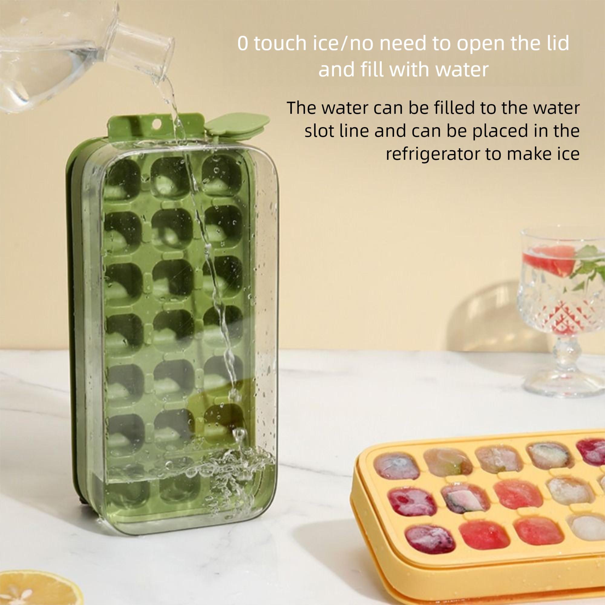 Reusable Ice Mould Tray Silicone Ice Maker Multi-Function Pressing Ice Cube Molds Kitchen Tools жёлтый
Reusable Ice Mould Tray Silicone Ice Maker Multi-Function Pressing Ice Cube Molds Kitchen Tools жёлтый