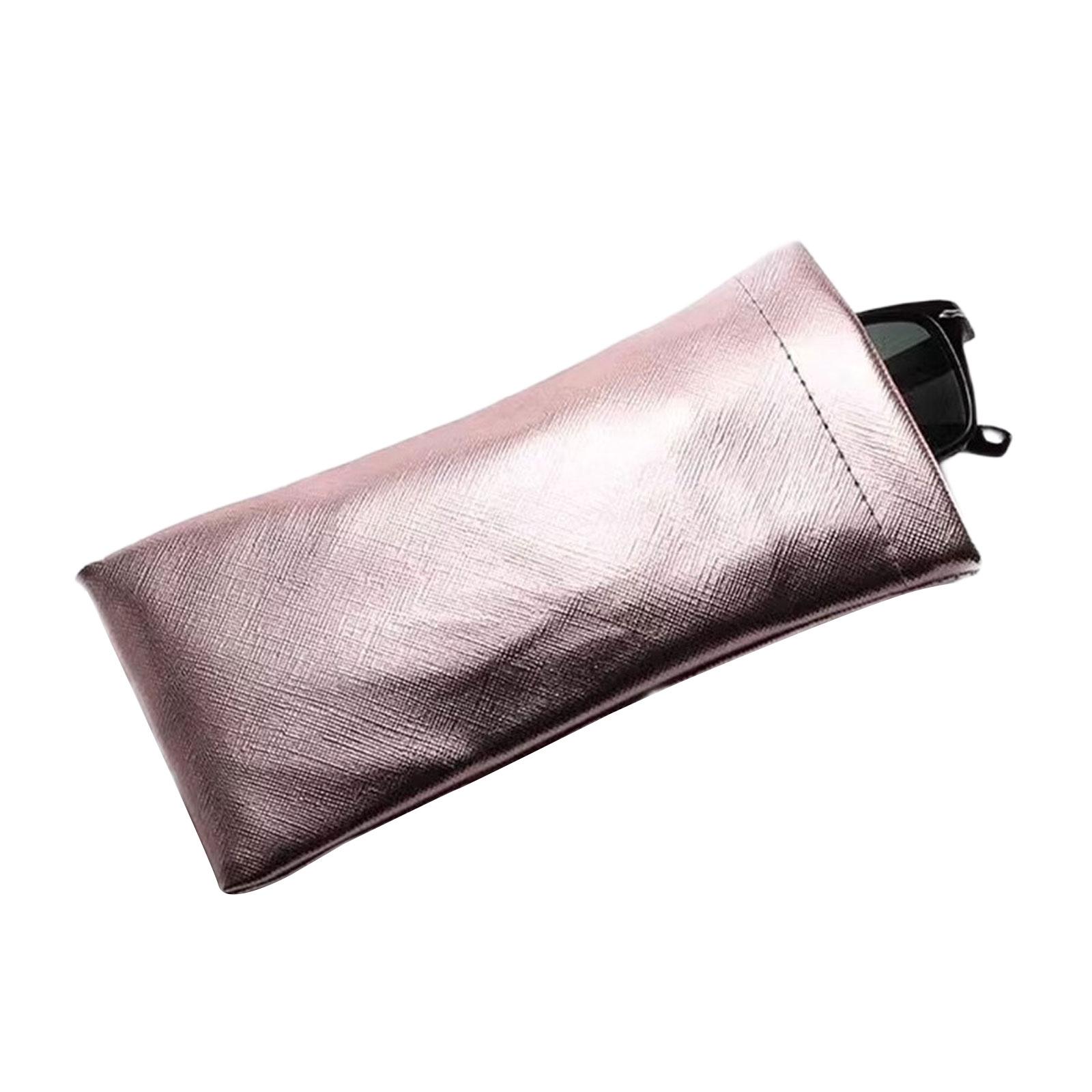Practical Sunglasses Storage Bag Craft Sturdy Synthetic Leather Materials Organizers Accessory for All Ages Use рожевий колір золота
Practical Sunglasses Storage Bag Craft Sturdy Synthetic Leather Materials Organizers Accessory for All Ages Use рожевий колір золота