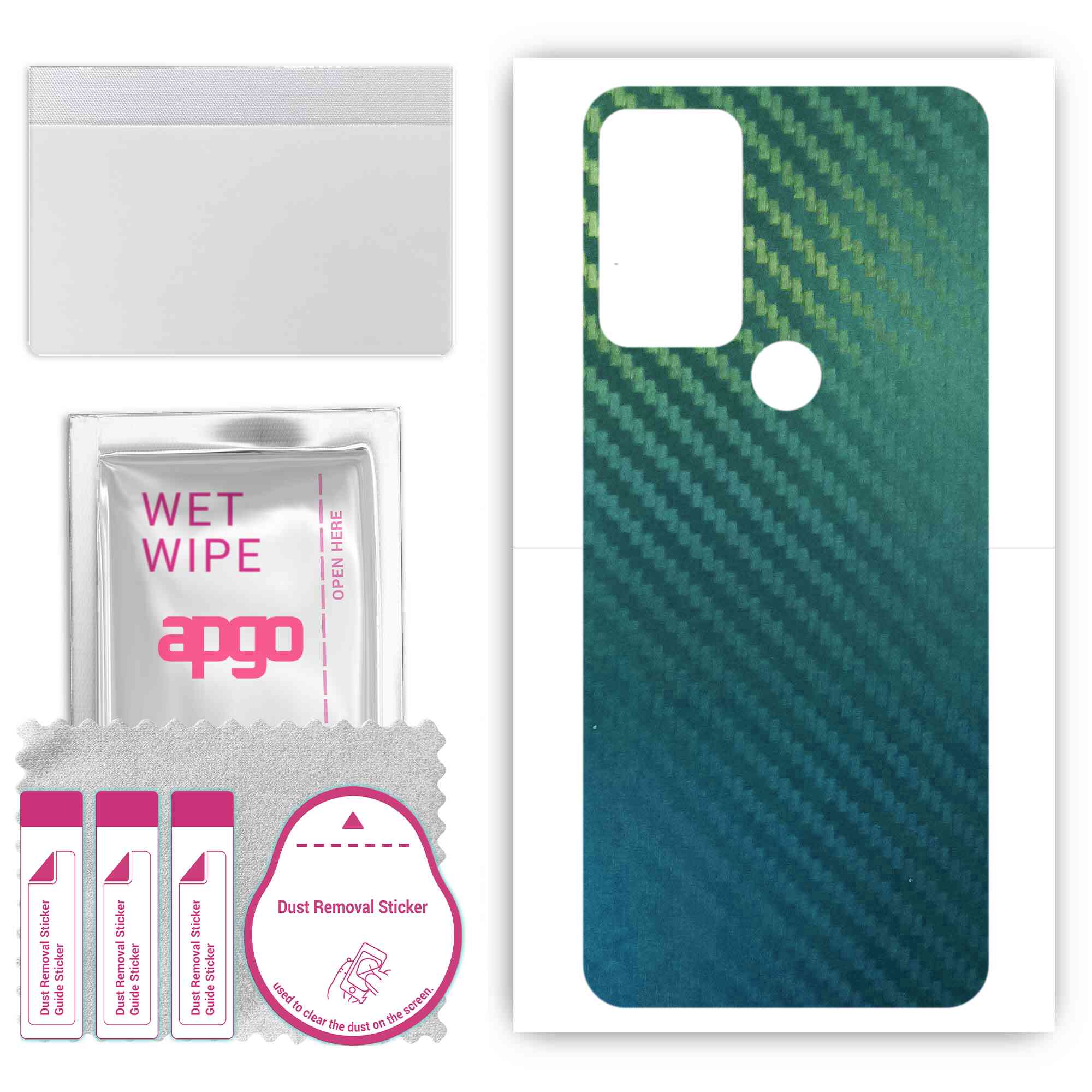 apgo Protective Skin Sticker for the back compatible with Alcatel 3H Plus, Wrap Film, Foil, Vinyl - Pattern Carbon Chameleon CAKA1
apgo Protective Skin Sticker for the back compatible with Alcatel 3H Plus, Wrap Film, Foil, Vinyl - Pattern Carbon Chameleon CAKA1