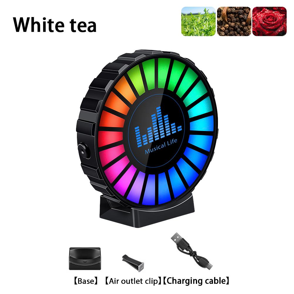 2-in-1 Car RGB Music Rhythm Lamp With Aromatherapy Sound-Activated Light Rechargeable Vent Clip Car Fragrance Ambient Light
2-in-1 Car RGB Music Rhythm Lamp With Aromatherapy Sound-Activated Light Rechargeable Vent Clip Car Fragrance Ambient Light