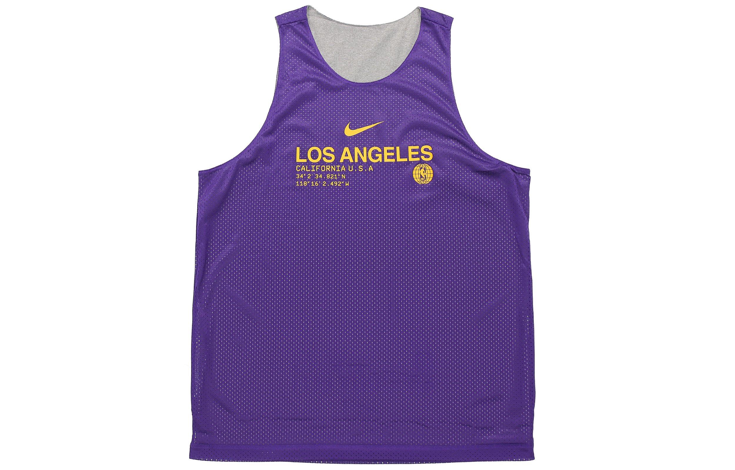Nike Basketball Jersey Men s Gray Purple CN0717-504 S
Nike Basketball Jersey Men s Gray Purple CN0717-504 S