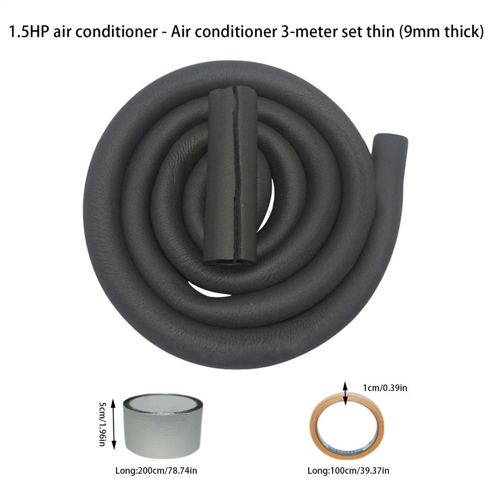 AC Pipe Insulation Outdoor AC Tube Insulation UV-resistant Thermal Sleeve Pre-cut 9.8ft Long 0.35in Thick for RV Skirting Winter
AC Pipe Insulation Outdoor AC Tube Insulation UV-resistant Thermal Sleeve Pre-cut 9.8ft Long 0.35in Thick for RV Skirting Winter