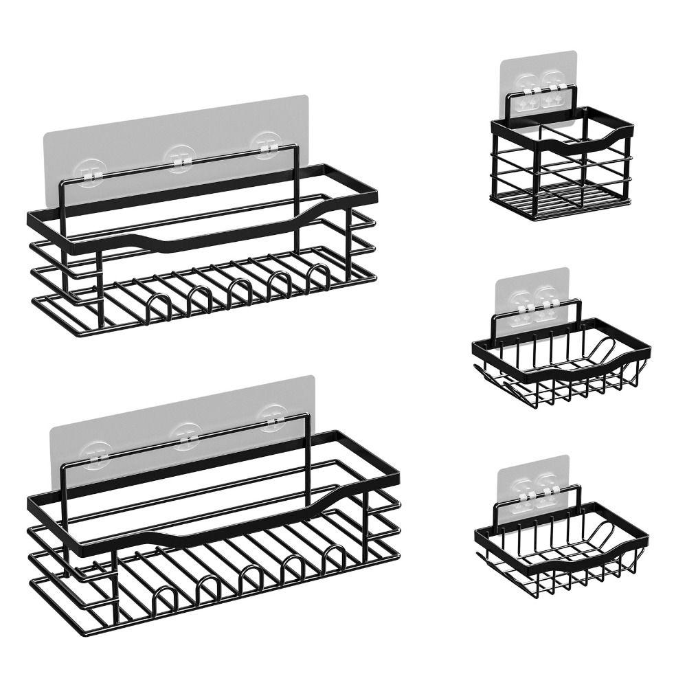 5pcs/set Solid Bathroom Storage Rack Punch-free Cleaning Supplies Organizer Home
5pcs/set Solid Bathroom Storage Rack Punch-free Cleaning Supplies Organizer Home