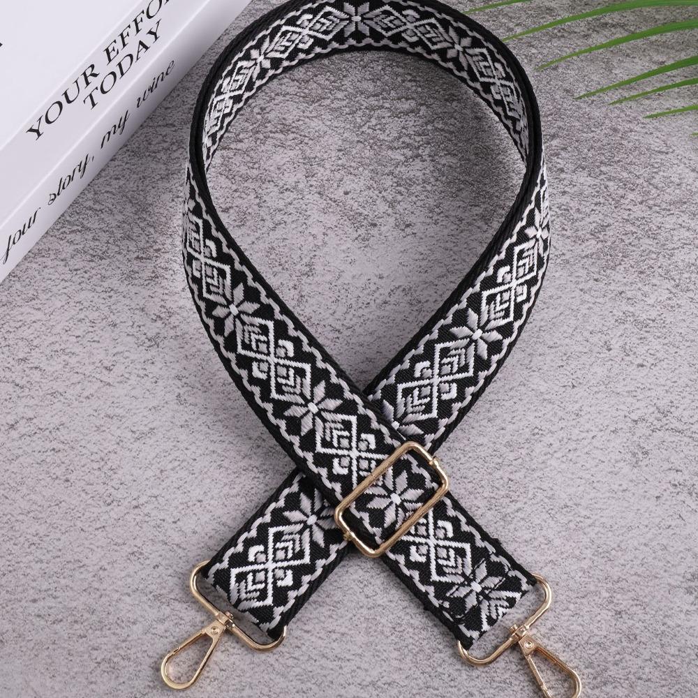 Nylon Crossbody Bag Strap Ethnic Style Adjustable Shoulder Bag Belts Replacement Detachable Messenger Bags Strap
Nylon Crossbody Bag Strap Ethnic Style Adjustable Shoulder Bag Belts Replacement Detachable Messenger Bags Strap