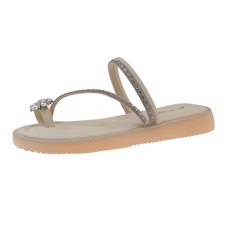 Fashion Rhinestone Toe Slippers for Women in Summer, New French Exquisite Fairy Style with Skirt Soft-soled Flat-soled Cool Slippers 35 бежевый
Fashion Rhinestone Toe Slippers for Women in Summer, New French Exquisite Fairy Style with Skirt Soft-soled Flat-soled Cool Slippers 35 бежевый