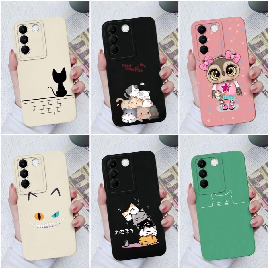 Чехол для Vivo U10 U20 U3X S9 S1 Pro S16 Pro S16E S7E S10 S12 V17 (Россия) Fundas Cute Camera Protection Мягкий силиконовый чехол из ТПУ с изображением кота для бампера Vivo 
Чехол для Vivo U10 U20 U3X S9 S1 Pro S16 Pro S16E S7E S10 S12 V17 (Россия) Fundas Cute Camera Protection Мягкий силиконовый чехол из ТПУ с изображением кота для бампера Vivo