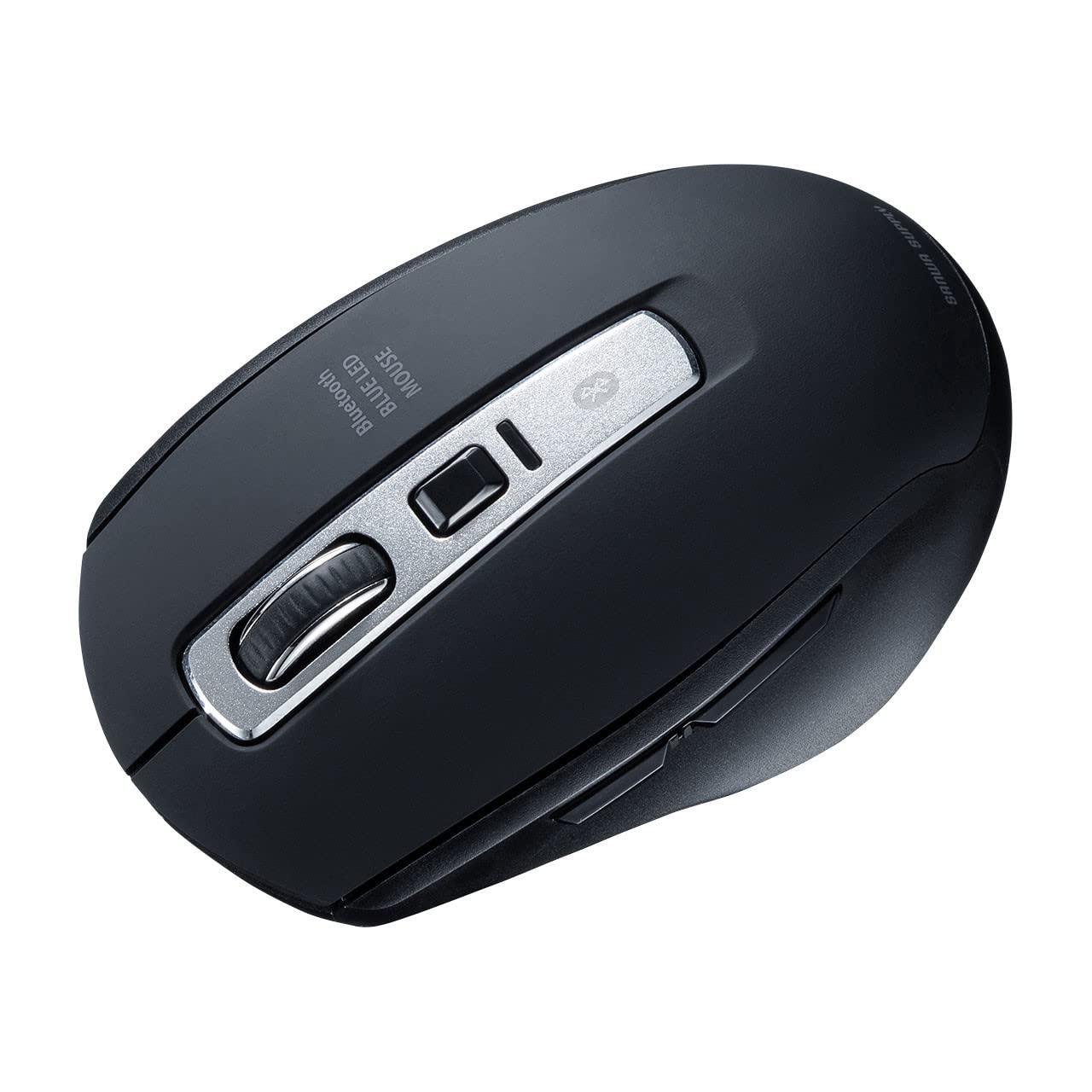 Безшумна Bluetooth миша Sanwa Supply з синім світлодіодом 5.0 (Чорний) MA-BTBL162BK чорний
Безшумна Bluetooth миша Sanwa Supply з синім світлодіодом 5.0 (Чорний) MA-BTBL162BK чорний