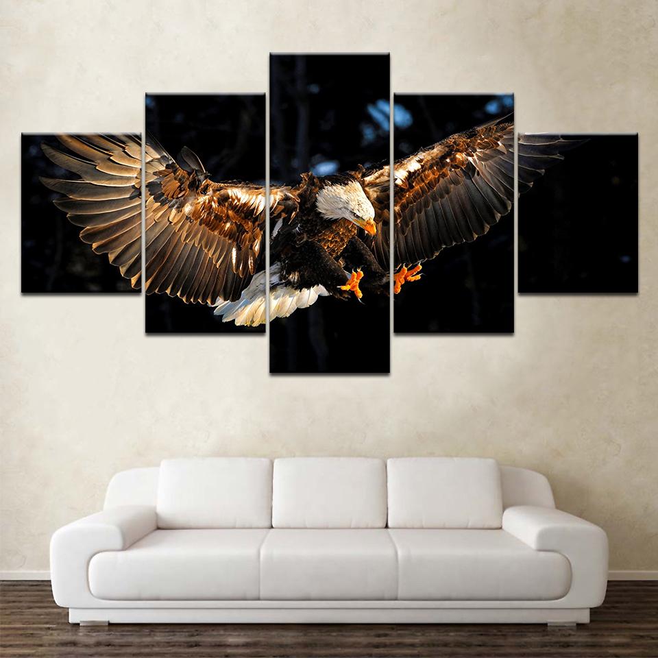 The flying eagle animal 5 piece Wallpapers modern Modular Poster art Canvas painting for Living Room Home Decor 20x35 20x45 20x55cm
The flying eagle animal 5 piece Wallpapers modern Modular Poster art Canvas painting for Living Room Home Decor 20x35 20x45 20x55cm