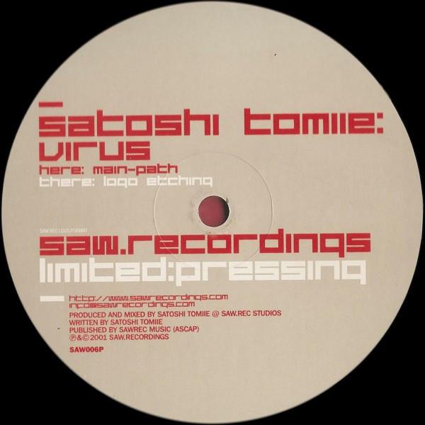 12-дюймовая пластинка SATOSHI TOMIIE - Virus SAW006P Saw Recordings 2001 UK Танцевальная и Электронная Б/У
12-дюймовая пластинка SATOSHI TOMIIE - Virus SAW006P Saw Recordings 2001 UK Танцевальная и Электронная Б/У