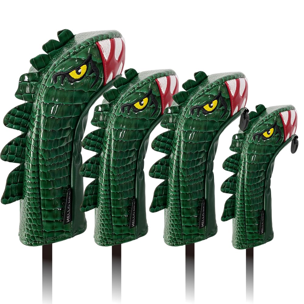 Golf Head Cover for Driver 440cc 460cc Wood Utility UT Cover Putter Cover for Pin Type Tyrannosaurus Dinosaur (1 Wood)
Golf Head Cover for Driver 440cc 460cc Wood Utility UT Cover Putter Cover for Pin Type Tyrannosaurus Dinosaur (1 Wood)