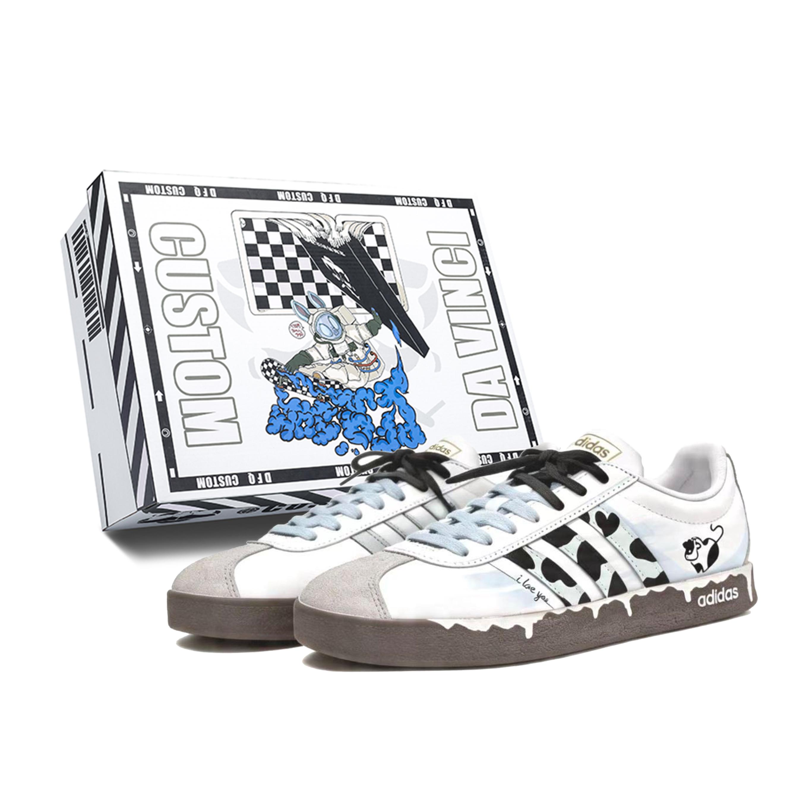 Adidas Vl Court Classic Milk Love Song, Box Low top Skateboard Shoes Unisex Blue JQ2470(TeamM--BOX) 40
Adidas Vl Court Classic Milk Love Song, Box Low top Skateboard Shoes Unisex Blue JQ2470(TeamM--BOX) 40