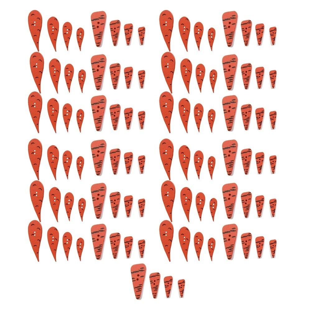 100Pcs Lovely Wood Wooden Buttons Orange Red Carrot Shape Craft Buttons 2 Holes 1.9-3.2cm DIY Buttons Sewing Supply
100Pcs Lovely Wood Wooden Buttons Orange Red Carrot Shape Craft Buttons 2 Holes 1.9-3.2cm DIY Buttons Sewing Supply