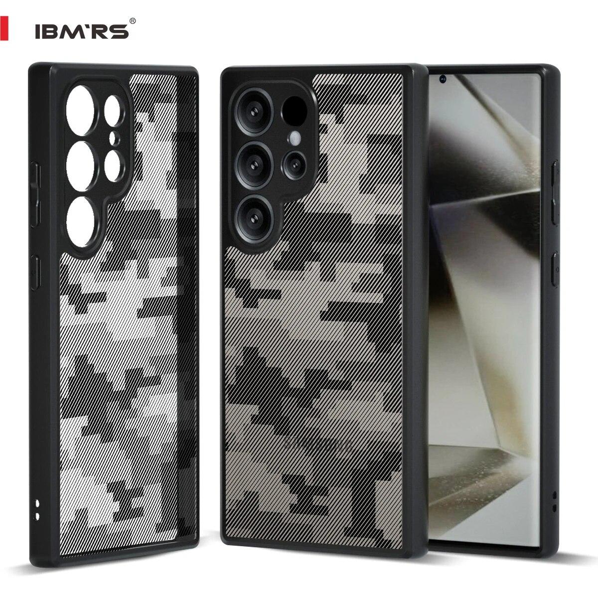 (В комплекте ремешок на запястье)Чехол IBMRS для Samsung Galaxy S24 Ultra, твердый задний мягкий край, прозрачный матовый чехол для телефона Frosted lattice camo
(В комплекте ремешок на запястье)Чехол IBMRS для Samsung Galaxy S24 Ultra, твердый задний мягкий край, прозрачный матовый чехол для телефона Frosted lattice camo