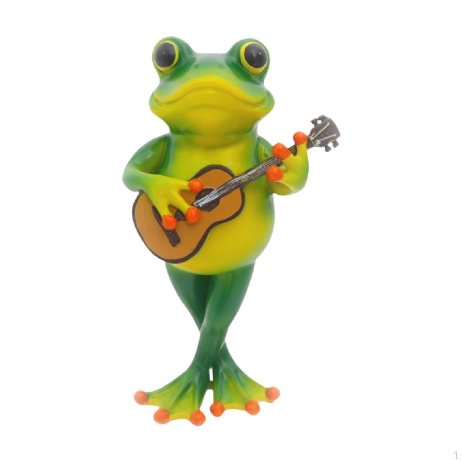 Frog Figurine Decor Accessories Cute Resin Animal Birthday Gifts Sculpture Statue for Bedroom Guitar
Frog Figurine Decor Accessories Cute Resin Animal Birthday Gifts Sculpture Statue for Bedroom Guitar
