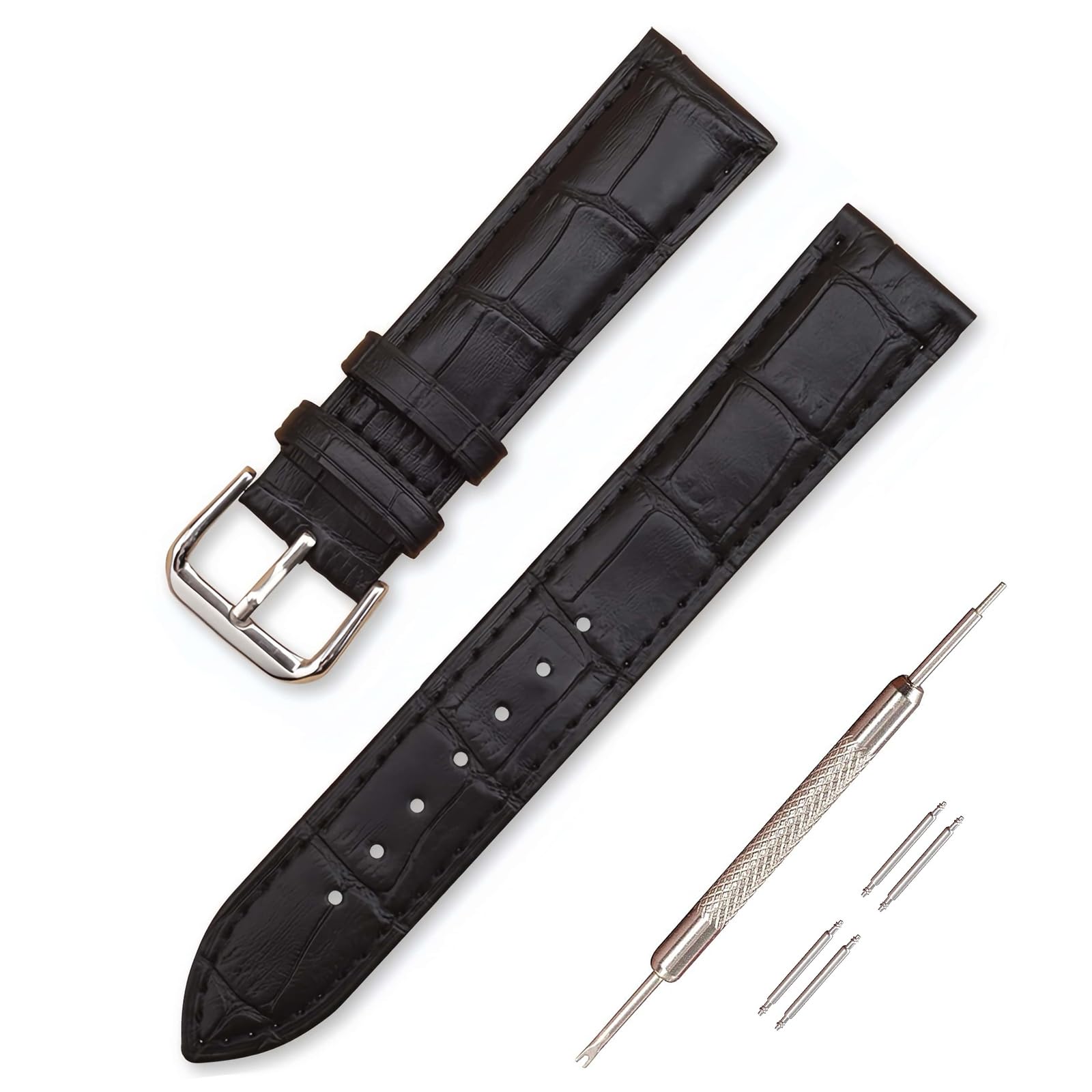 Jumpsunfun Watch Band, 0.5 - 0.9 inches (12 - 22 mm), Genuine Leather Watch 22mm
Jumpsunfun Watch Band, 0.5 - 0.9 inches (12 - 22 mm), Genuine Leather Watch 22mm