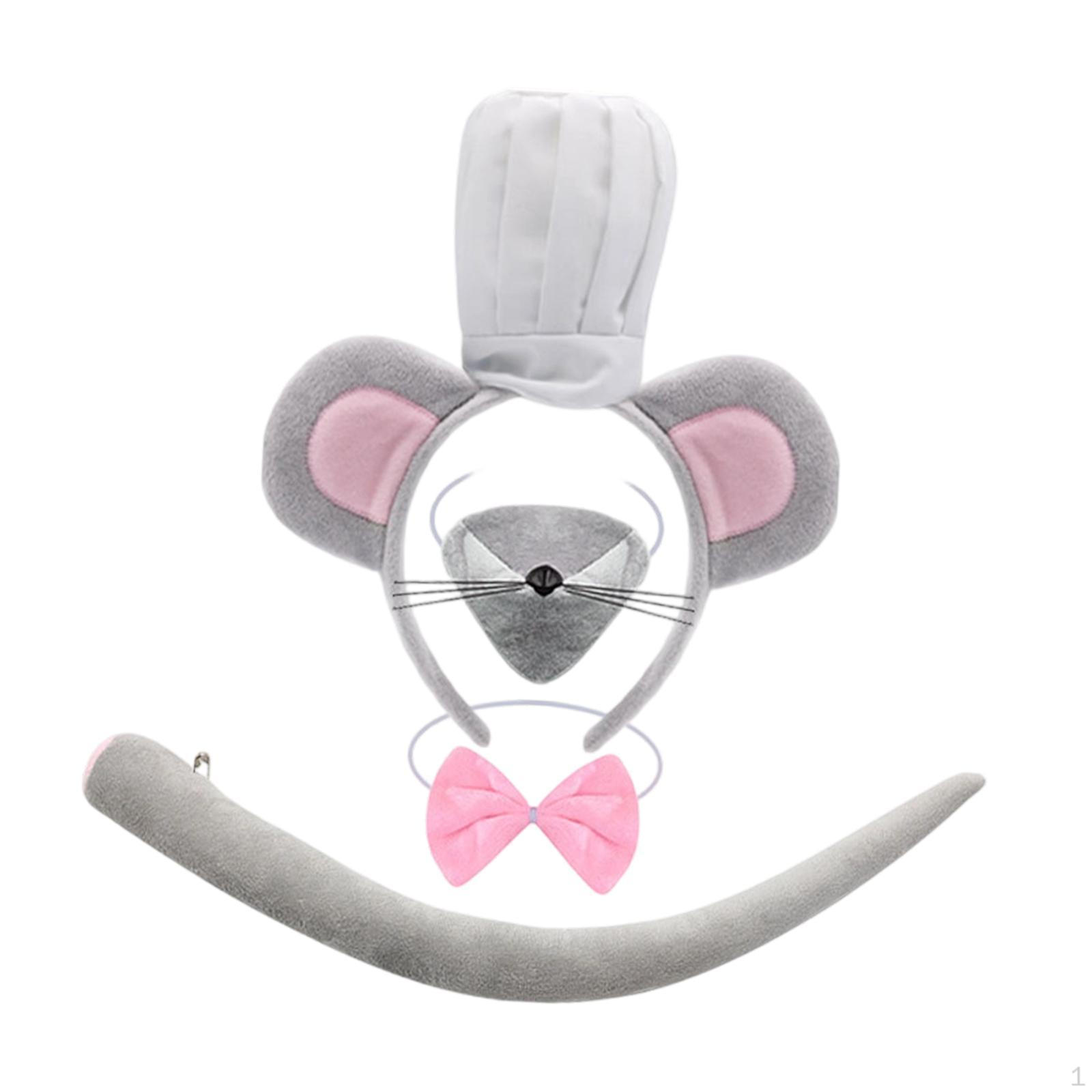 4 шт. Повязка на голову с мышиными ушками, Детский костюм, Аксессуар для маскарадного костюма животного, Удобный полиэстер 4 Pieces
4 шт. Повязка на голову с мышиными ушками, Детский костюм, Аксессуар для маскарадного костюма животного, Удобный полиэстер 4 Pieces