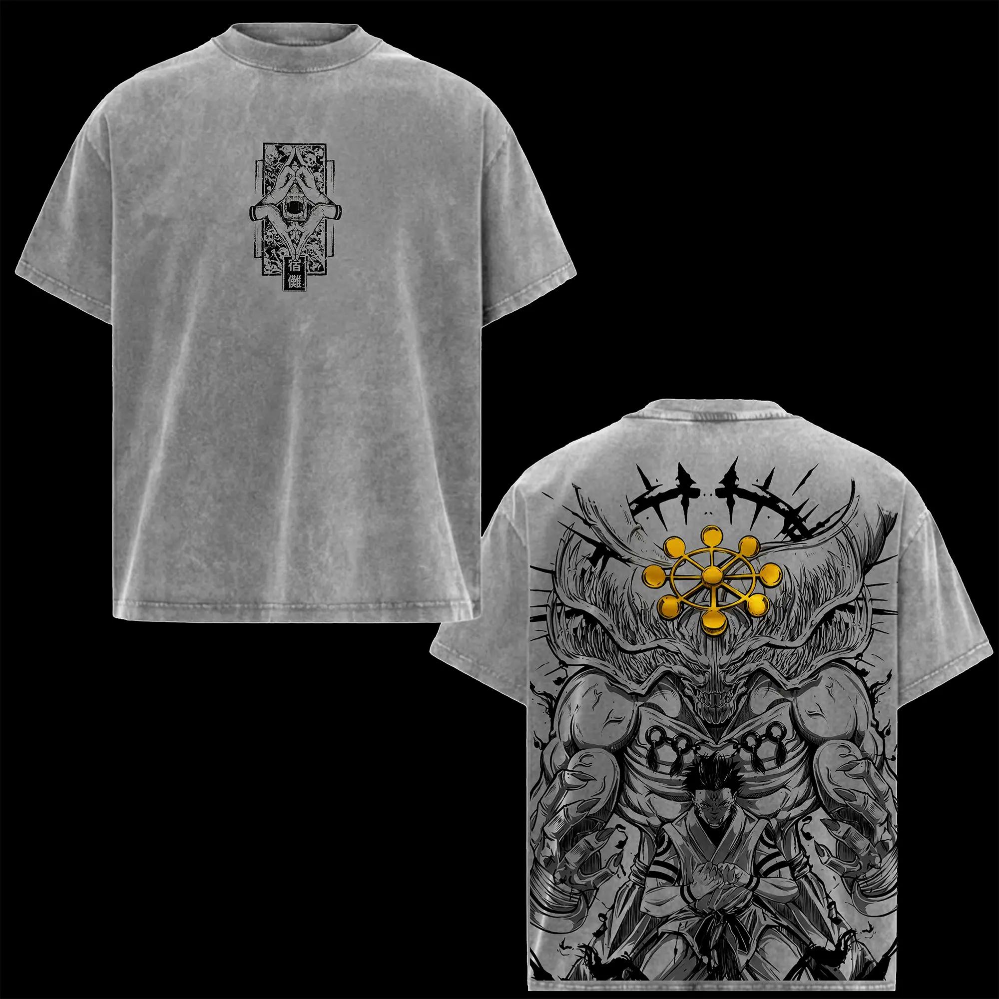 Makora Jujutsu Kaisen Vintage Washed T Shirt Anime Printed T-shirt For Men s Clothing Summer Cotton Short Sleeve O-Neck Tees Top XXL сірий колір
Makora Jujutsu Kaisen Vintage Washed T Shirt Anime Printed T-shirt For Men s Clothing Summer Cotton Short Sleeve O-Neck Tees Top XXL сірий колір