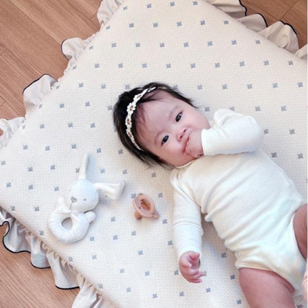 Monsure Monsure Baby Rug Backflow Prevention Cushion Crib Square Rug Foldable Rug Baby Topper Basic Gauze Star Blue
Monsure Monsure Baby Rug Backflow Prevention Cushion Crib Square Rug Foldable Rug Baby Topper Basic Gauze Star Blue