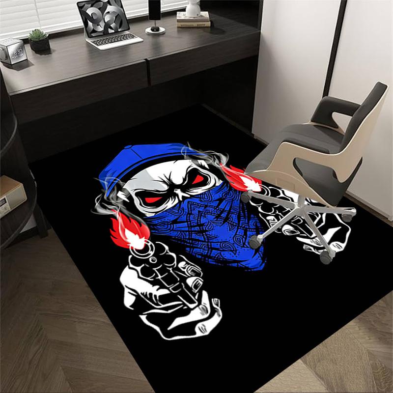 1PC Skull Bandana Extra Large Non-Slip Floor carpet, Office, family, bedroom, Studio - Large Area Rug Indoor Rugs, Vibrant Colors-W240 60cm by 90cm
1PC Skull Bandana Extra Large Non-Slip Floor carpet, Office, family, bedroom, Studio - Large Area Rug Indoor Rugs, Vibrant Colors-W240 60cm by 90cm