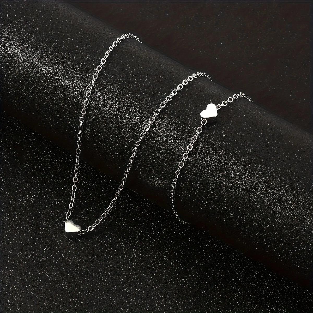Korean Heart-shaped Pendant Choker Fashion Statement Fine Metal Chain Clavicle Necklace Women s Trend Aesthetic Neck Jewelry Set
Korean Heart-shaped Pendant Choker Fashion Statement Fine Metal Chain Clavicle Necklace Women s Trend Aesthetic Neck Jewelry Set